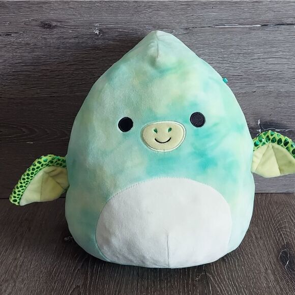 14” Fletcher Pterodactyl Squishmallow Dragon Plush - Picture 1 of 5